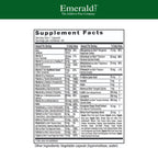 EMERALD LABS Multivitamínico diario para hombres - Sin aditivos, 60 cápsulas vegetales