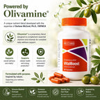 McCord VitalBoost: Complemento de Energía, Memoria e Inmunidad con Vitamina D3, Magnesio, Zinc y Olivamina - 60 Cápsulas
