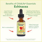 CHILDLIFE ESSENTIALS Immune Support 4-Pack - Pack de vitaminas y minerales líquidos para niños, con vitamina D3, vitamina C, First Defense y Equinácea