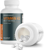 Bronson Vitamina K2 MK-7 100 mcg | 360 Comprimidos | Apoyo Óseo
