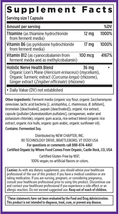 New Chapter Suplemento para la Salud – Jengibre orgánico: Ayuda a mantener una respuesta inflamatoria saludable. – Image 6