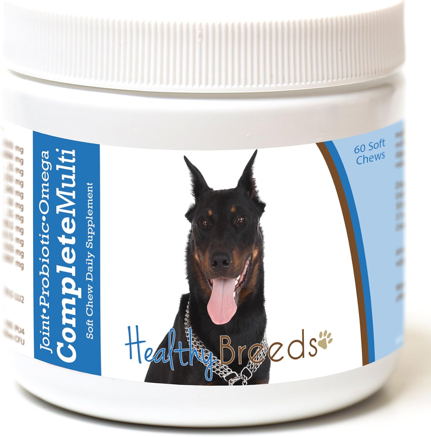 Healthy Breeds Beauceron Multivitamínico Completo en Masticables Blandos 60 uds
