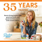 Doctor's Best B12 1500 mcg - Metilcobalamina Activa - 60 Cápsulas Veganas
