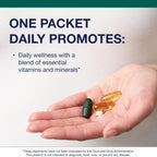 Metagenics Wellness Essentials Paquetes diarios - Paquetes diarios de multivitamínico y omega-3 con vitaminas A, C, D, E y B