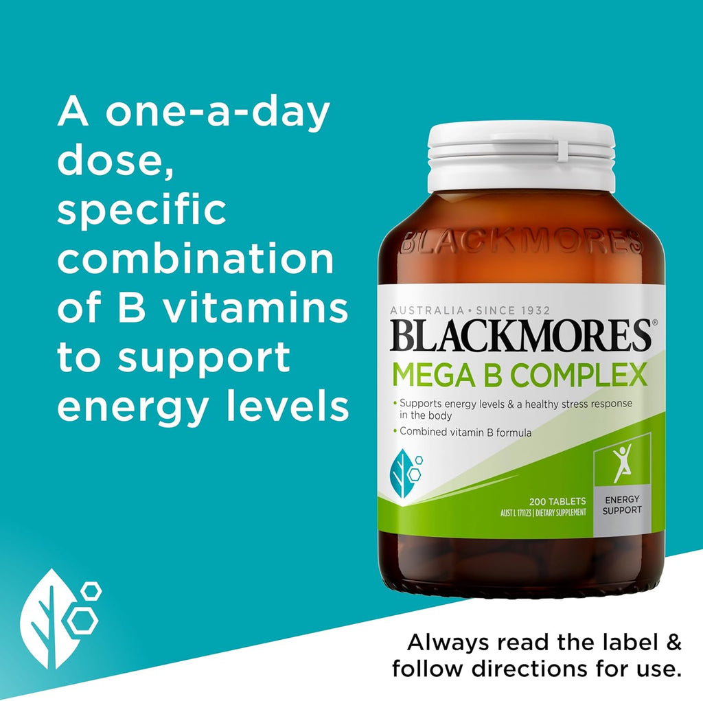 Blackmores Mega B Complex 200 Comprimidos