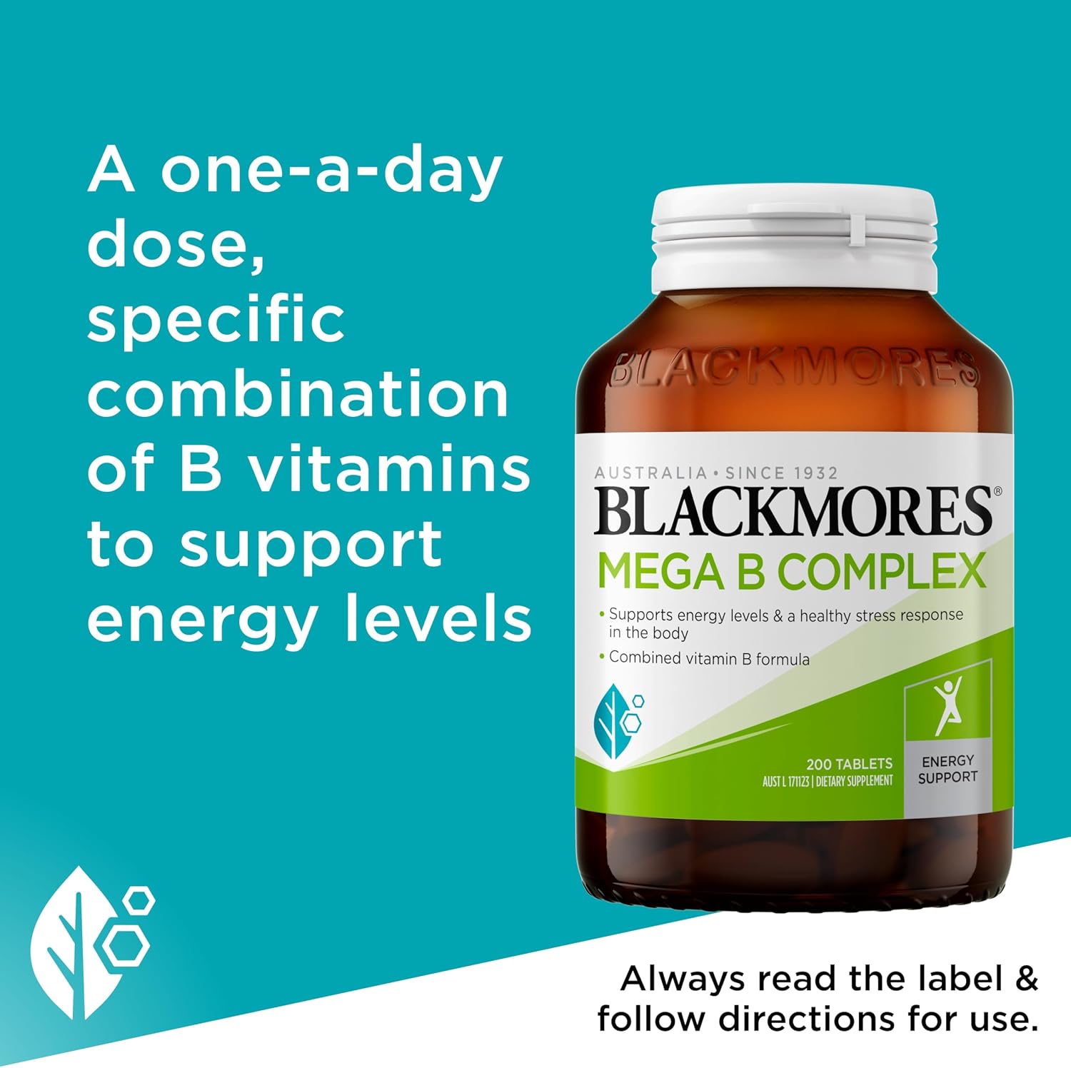 Blackmores Mega B Complex 200 Comprimidos