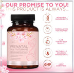 Vitaminas Prenatales con Ácido Fólico + Omega 3 DHA - 60 Cápsulas Blandas