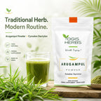 Polvo de Arugampul (Cynodon dactylon) - YOGIS HERBS - Hierba Tradicional Tamil
