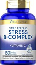 Carlyle Stress B Complex con Vitamina C | 180 Comprimidos