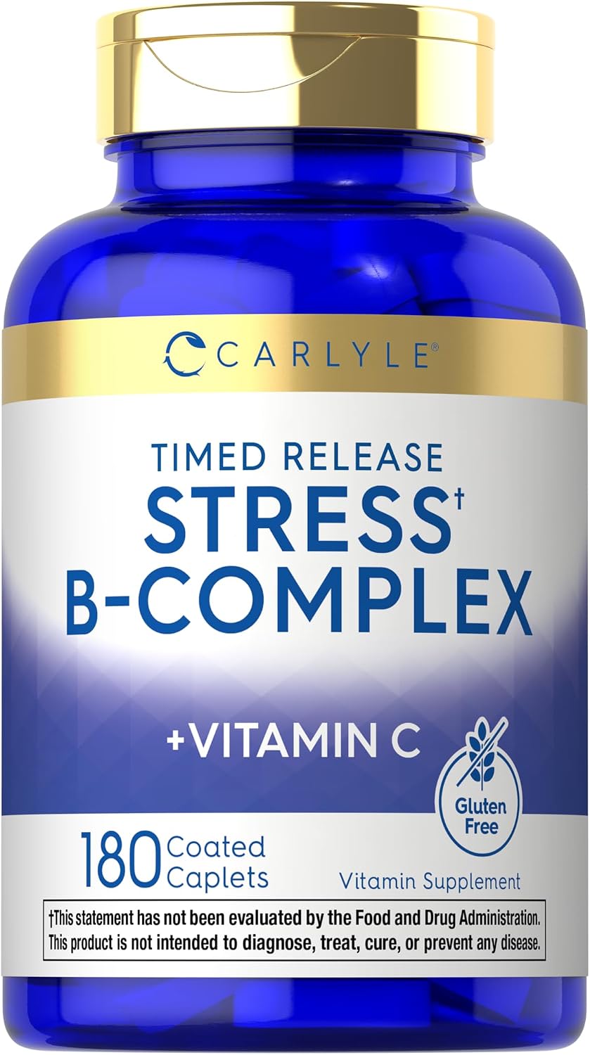 Carlyle Stress B Complex con Vitamina C | 180 Comprimidos