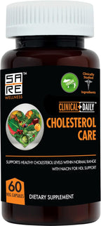 Clinical Daily Cholesterol Care – Complemento para el colesterol, 60 cápsulas veganas