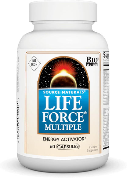 Life Force Multiple Sin Hierro - – Magnesio : contribuye a la función muscular normal y al mantenimiento de los – Image 10