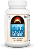 Source Naturals Life Force Multiple Sin Hierro - Multivitamínico de Alta Potencia, 60 Cápsulas