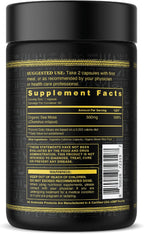 Ambrosia Organic Irish Sea Moss Capsules | 500mg | 120 Cápsulas Veganas
