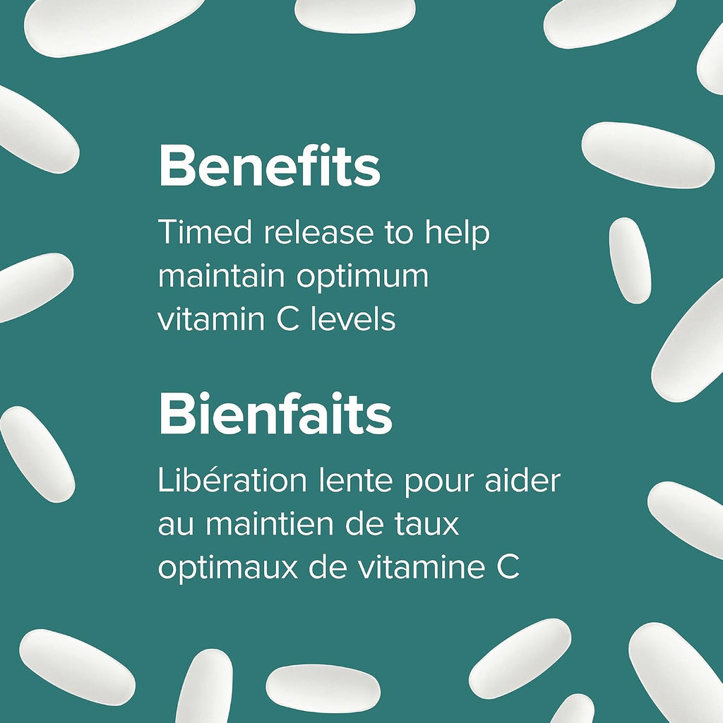 Webber Naturals Vitamina C Liberación Prolongada 1000 mg, 150 comprimidos