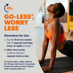 AZO Bladder Control con Go-Less | Suplemento Diario para el Bienestar de la Vejiga | 54 Cápsulas
