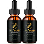 TruVarin Drops - Complemento Alimenticio Líquido para Cabello y Cuero Cabelludo Saludable (2 Envases)