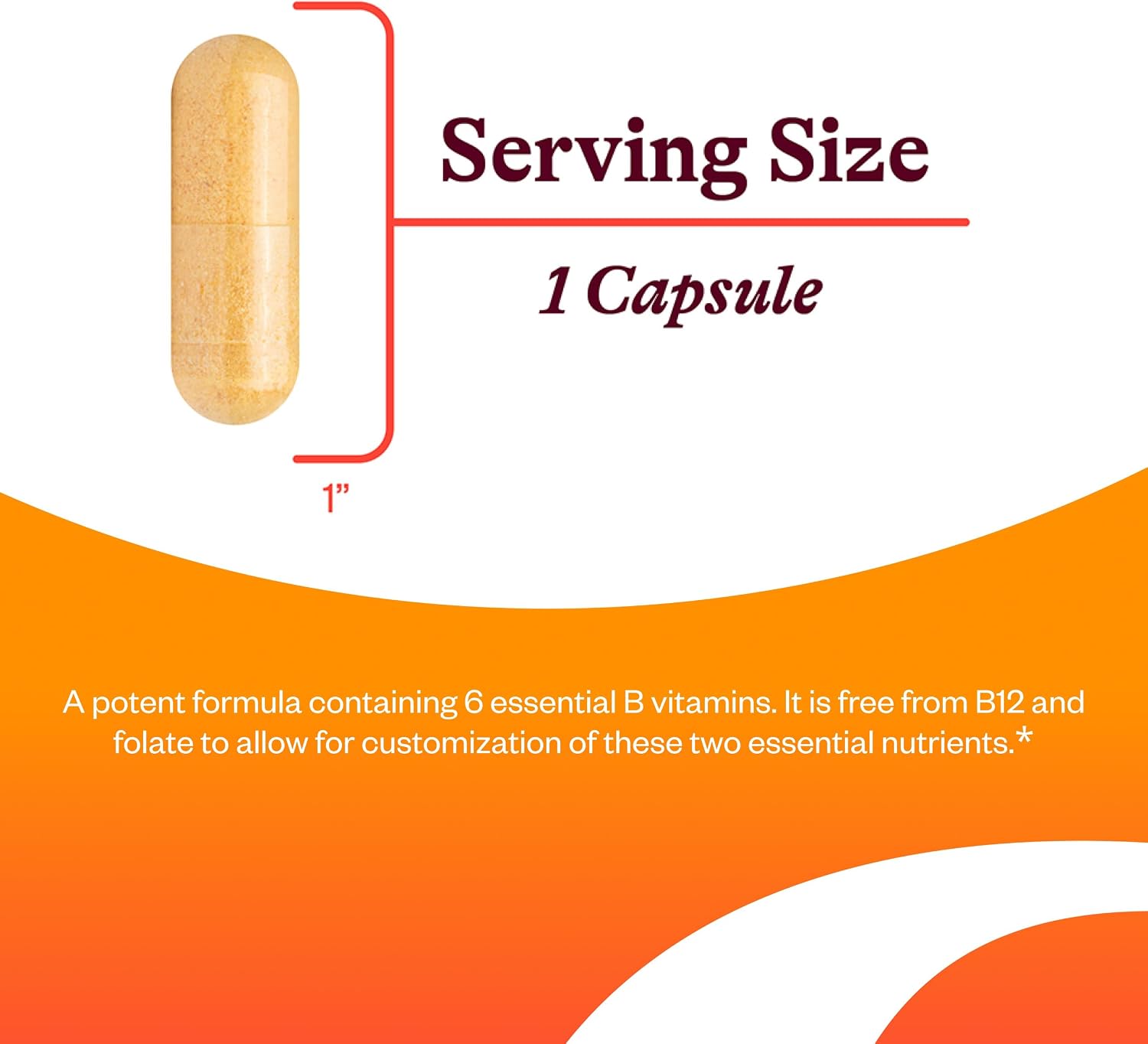 Seeking Health B-Minus - Complejo de Vitaminas B con Biotina y Riboflavina - 100 Cápsulas