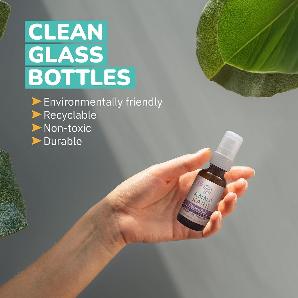 ANNAKARE Peacefulí Spray – Apoyo homeopático para la tensión emocional y el sueño, 30 ml