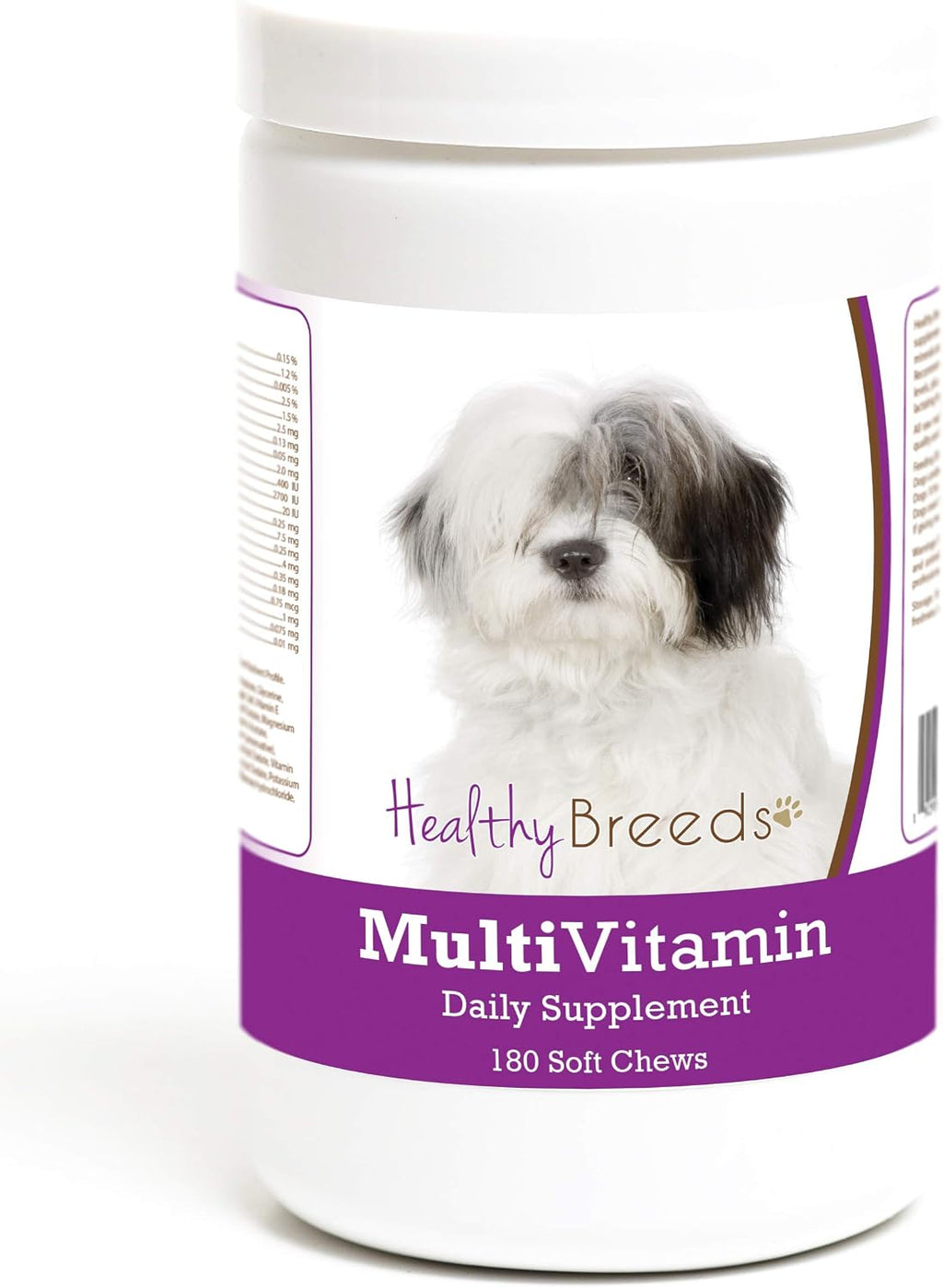 Healthy Breeds Multivitamínico en Golosinas Blandas para Perros Old English Sheepdog, 180 unidades