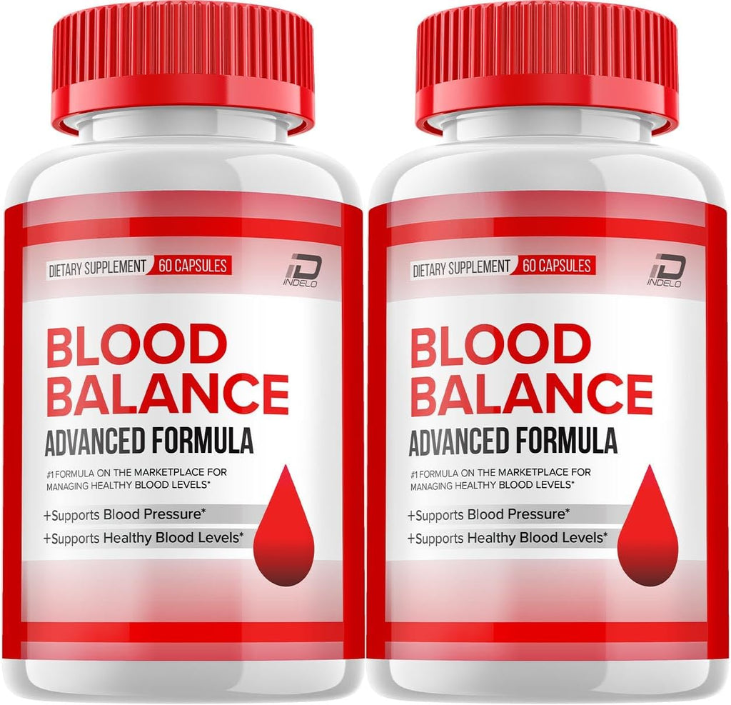 Blood Balance Cápsulas – Suplemento Avanzado (2 Pack, 120 Cápsulas)
