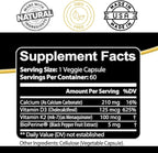 Kaya Naturals Vitamina D3 5000IU con K2 MK-7 - 60 Cápsulas Veganas