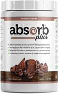 Absorb Plus Isolate Protein - Suplemento Proteico para la Salud Digestiva, Sabor Mocha Grande (1 kg)