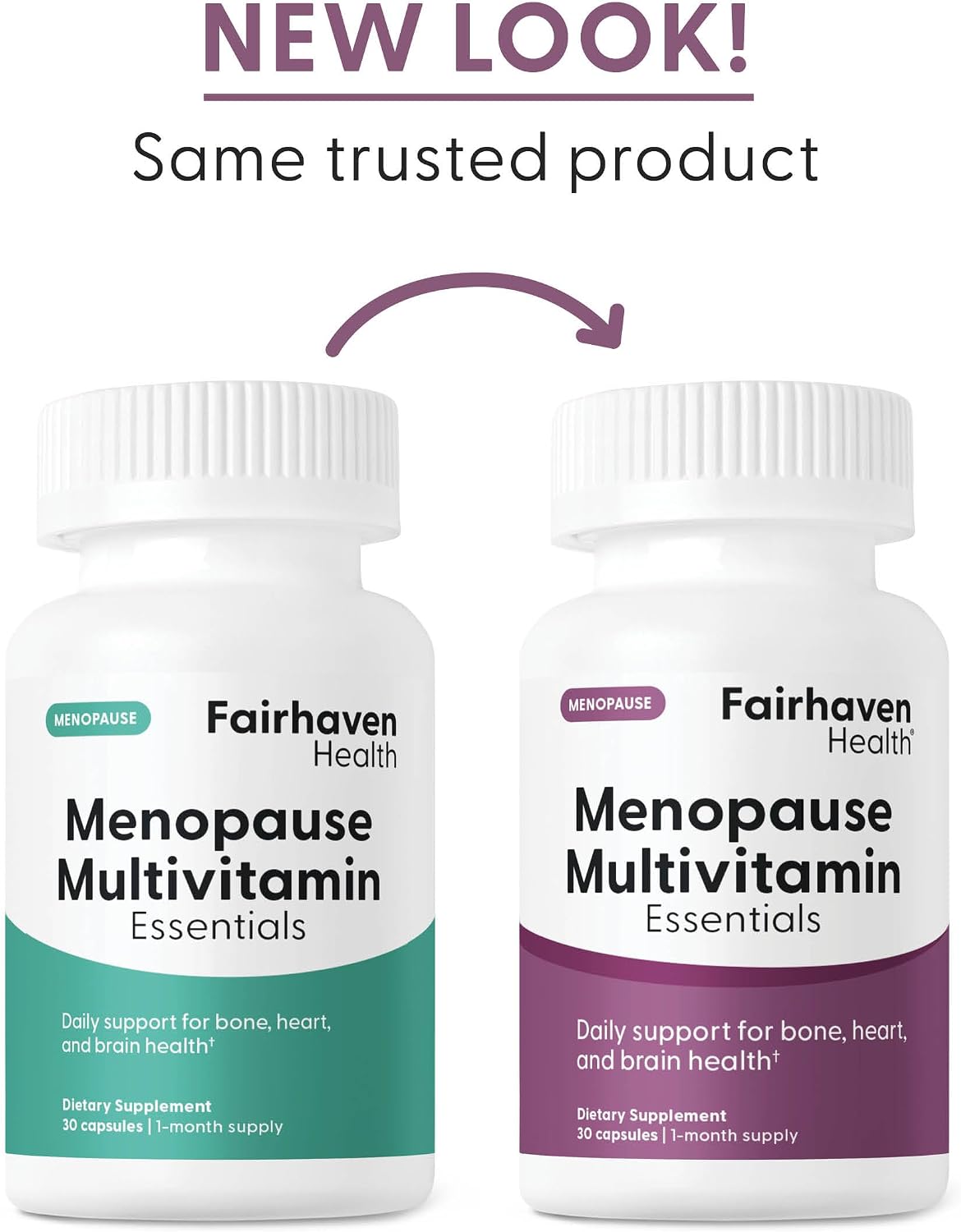 Fairhaven Health Menopause Multivitamin Essentials - Multivitamínico para Mujeres 40+