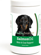 Healthy Breeds Dachshund Salmon Oil Soft Chews - 90 unidades