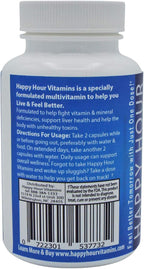 Happy Hour Vitamins Multivitamínico - Para Después de Beber - 30 Cápsulas