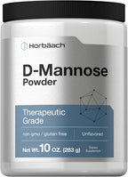 Horbaach D-Manosa en Polvo | 283 g | Sin Sabor | Vegetariano, Sin Gluten