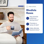 Pure Encapsulations Rhodiola Rosea - 180 Cápsulas - Adaptógeno para el Estrés Ocasional y la Fatiga