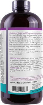 Multivitamínico y Minerales Líquido para Niños - Life Solutions (946 ml)