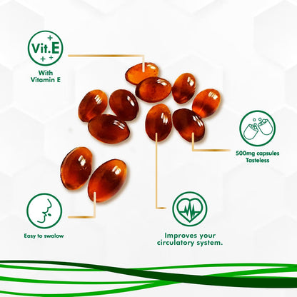Propolis Health Cápsulas de Propóleo con Vitamina E 1000mg (100 Cápsulas) – Image 7