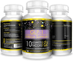 ACTIF GLP-1 Mega Support with 10 Advanced Weight Factors and Probiotics, 60 Capsules