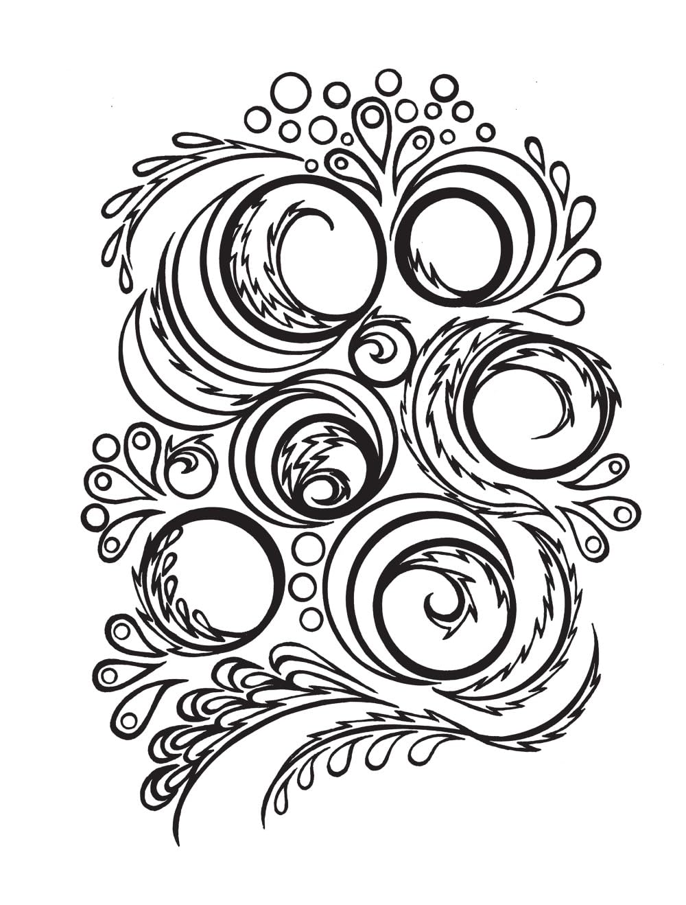 Creative Haven Harmony Coloring Book (Libro de Colorear para Adultos: Calma)