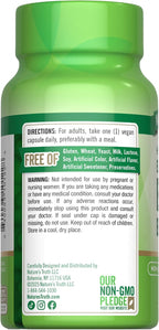 Nature's Truth Complejo B Vitaminas B Completo, 60 Cápsulas, Alta Potencia B-100, Vegano, Sin Gluten