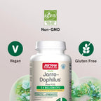 Jarrow Formulas Jarro-Dophilus + FOS - 3.4 Billion CFU Per Dose - Probiotic and Prebiotic Supplement - 300 Vegetarian Capsules