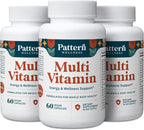 Pattern Wellness Multivitamínico Completo para Hombres y Mujeres – 60 Cápsulas Veganas