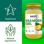 Sea Moss Gel Silvestre 24oz (680g) - 92 Vitaminas y Minerales - Superalimento Vegano No-GMO