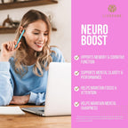 Pure Neuro Boost - 30 Cápsulas - Suplemento Nootrópico Natural
