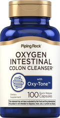 Piping Rock Colon Cleanse - 100 Cápsulas - Limpiador Intestinal con Magnesio Ozonizado
