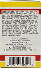 Vital Fuerte – Complemento de Vitaminas y Minerales (30 Cápsulas)