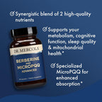 Dr. Mercola Berberine and MicroPQQ Advanced - 30 Cápsulas