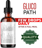 Glucopath Drops - Fórmula Avanzada, 5 Botellas (5 Meses)