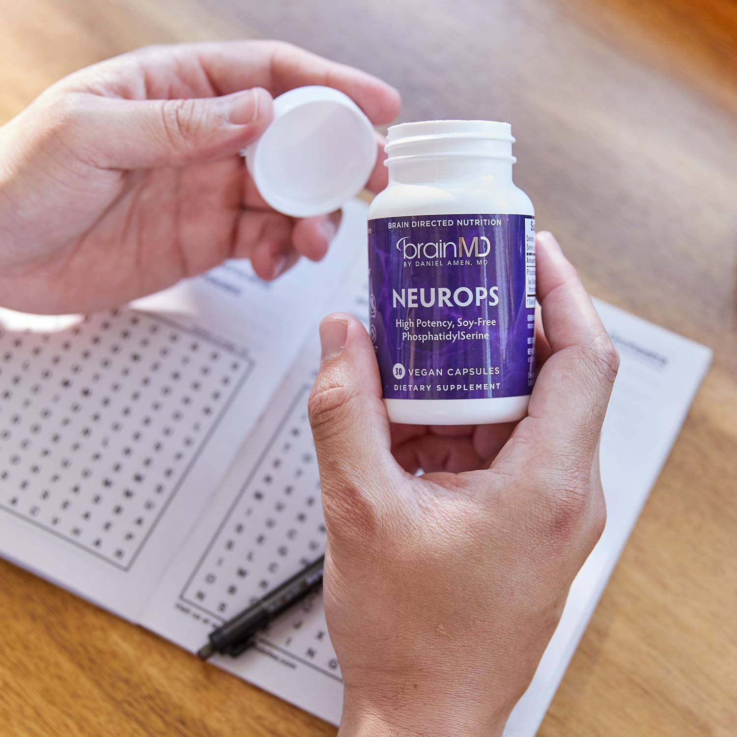NeuroPS de BRAINMD - 30 Cápsulas - 150 mg de Fosfatidilserina