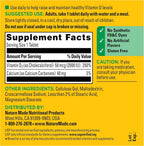 Nature Made Vitamina D3 2000 IU (50 mcg) – 100 Comprimidos