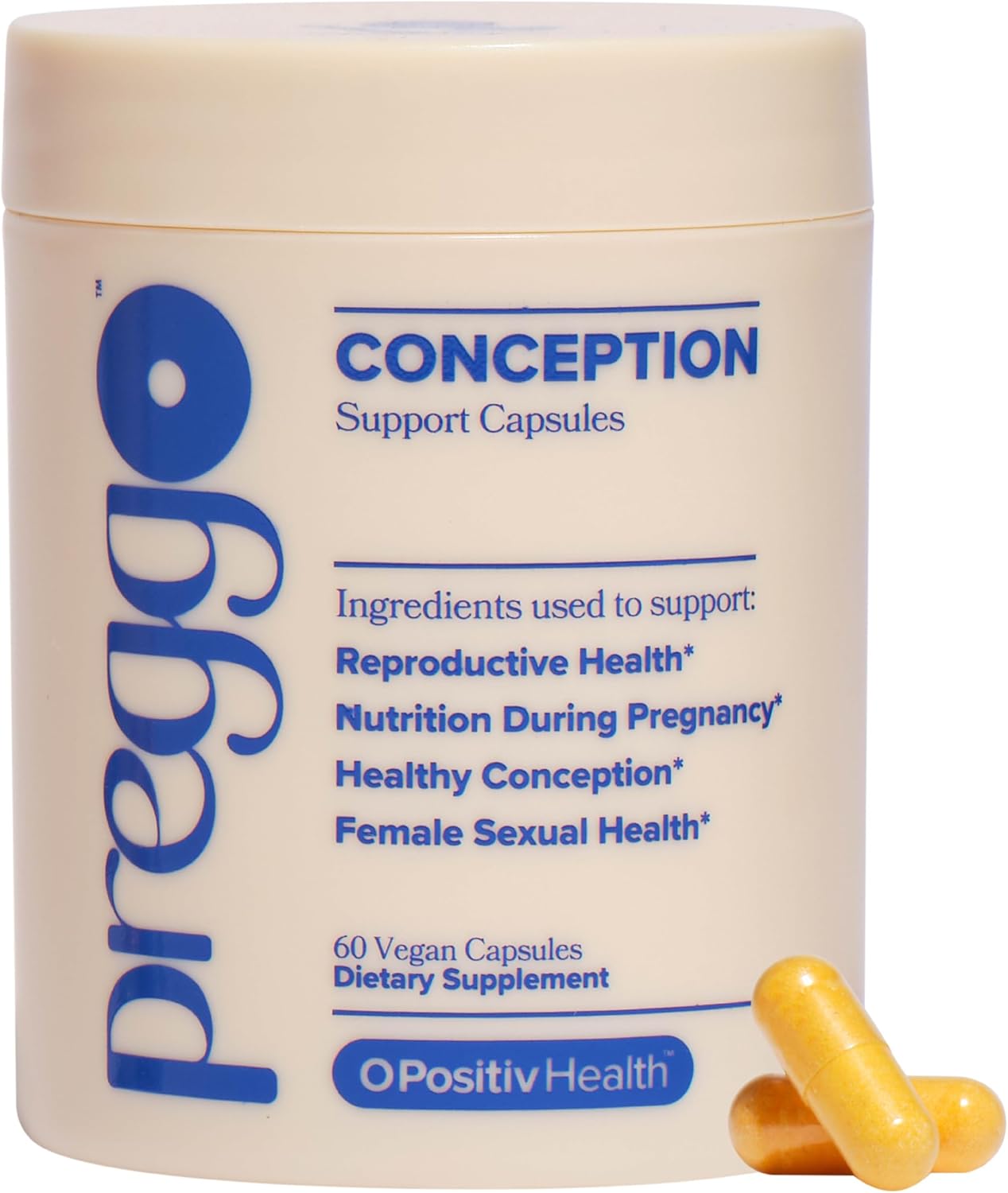 O Positiv Preggo Conception Support - Cápsulas para Apoyo a la Concepción - 60 unidades