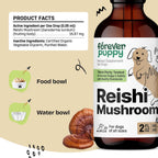 Gotas de Reishi para Perros - Forever Puppy - Apoyo Inmunológico - Sin Azúcar ni Alcohol - 60 ml