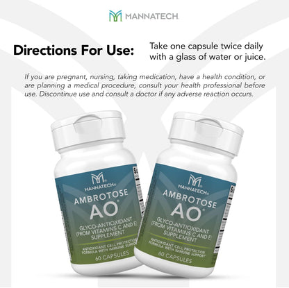Mannatech Ambrotose AO 60 Cápsulas – Image 5